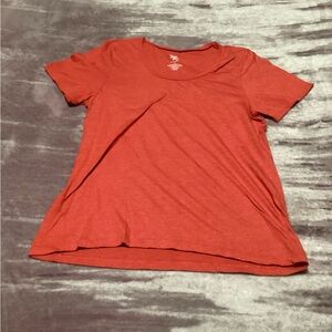 Vibrant Red Short Sleeve Tee